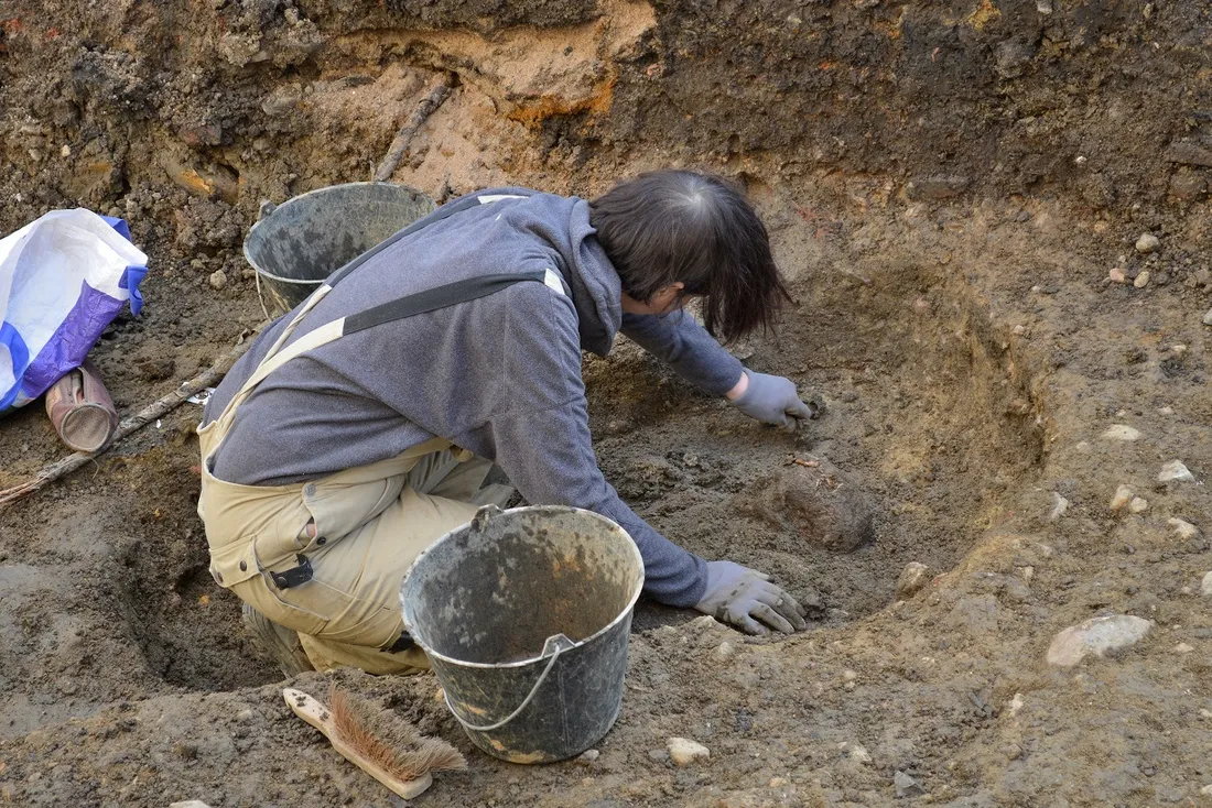 Fouilles archéologiques à Rennes